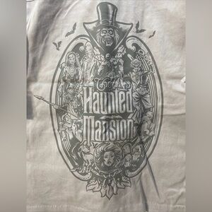 Disney Parks The Haunted Mansion Gray Button Up Jacket Adult Small NWT Halloween